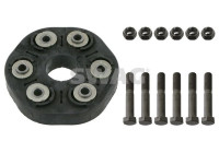 Rep. Set Hardy disc/Rubber shaft coupling