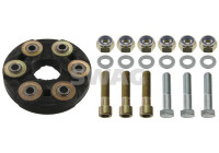 Rep. Set Hardy disc/Rubber shaft coupling