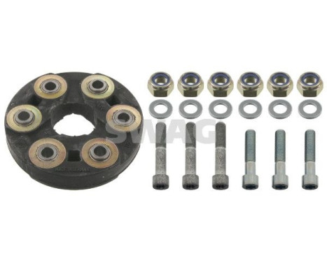 Rep. Set Hardy disc/Rubber shaft coupling