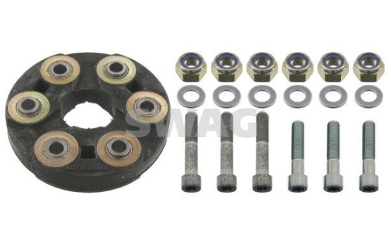 Rep. Set Hardy disc/Rubber shaft coupling