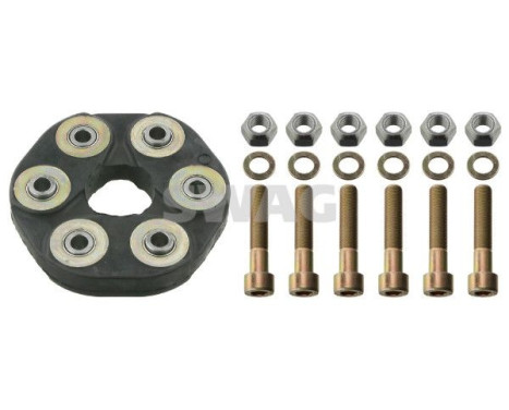Rep. Set Hardy disc/Rubber shaft coupling