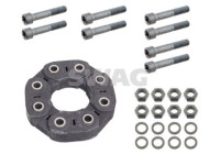 Rep. Set Hardy disc/Rubber shaft coupling