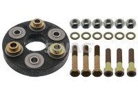 Rep. Set Hardy disc/Rubber shaft coupling