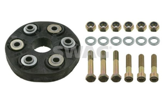 Rep. Set Hardy disc/Rubber shaft coupling