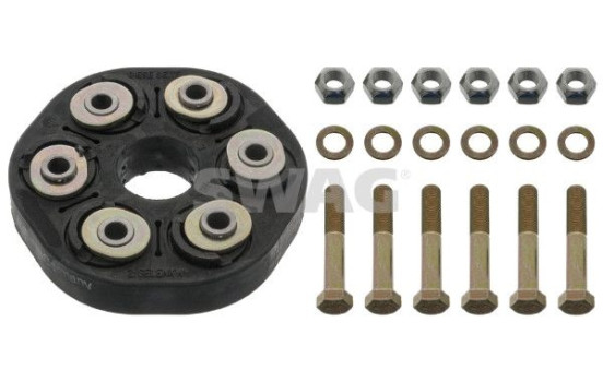 Rep. Set Hardy disc/Rubber shaft coupling