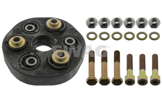 Rep. Set Hardy disc/Rubber shaft coupling