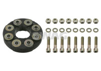 Rep. Set Hardy disc/Rubber shaft coupling