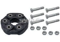 Rep. Set Hardy disc/Rubber shaft coupling