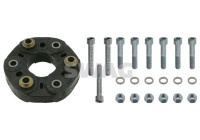 Rep. Set Hardy disc/Rubber shaft coupling