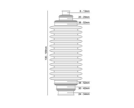 Universal Steering Axle Cover