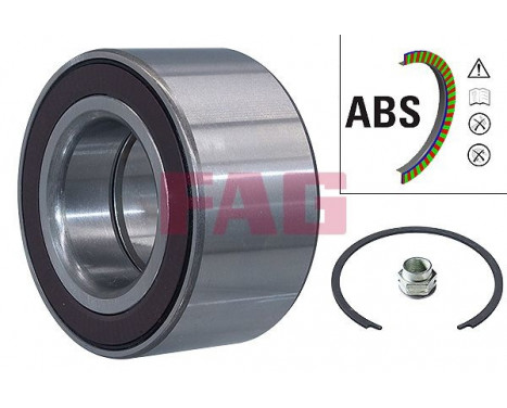 Wheel Bearing Kit 713 6908 60 FAG, Image 2