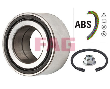 Wheel Bearing Kit 713623470 FAG, Image 2