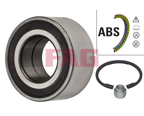 Wheel Bearing Kit 713640310 FAG, Image 2