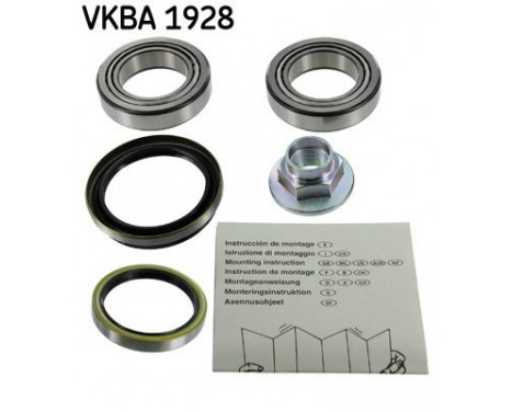 Wheel Bearing Kit VKBA 1928 SKF, Image 2