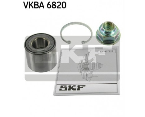 Wheel Bearing Kit VKBA 6820 SKF, Image 2