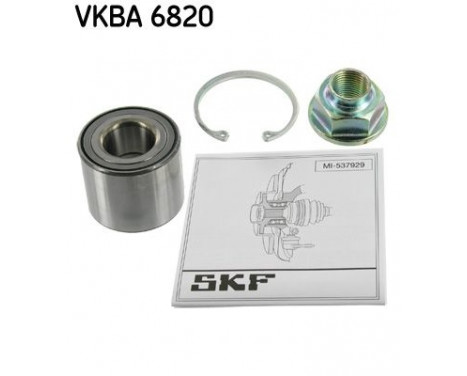 Wheel Bearing Kit VKBA 6820 SKF, Image 3