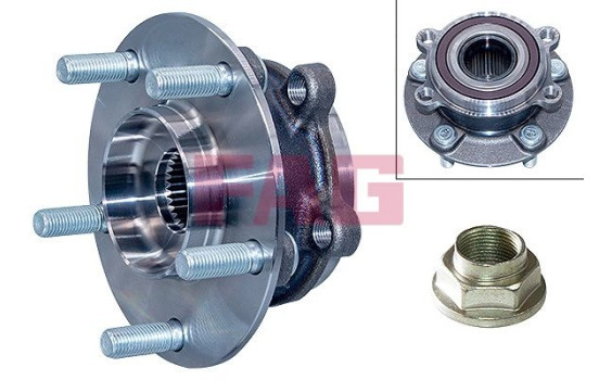 Wheel bearing 713 6159 50 FAG, Image 2
