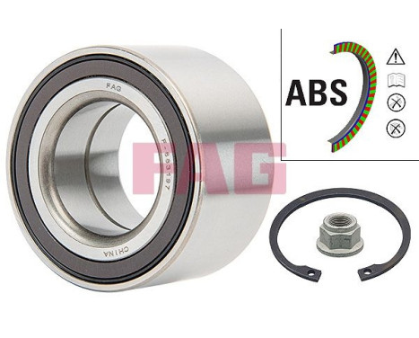 Wheel bearing 713 6162 50 FAG, Image 2