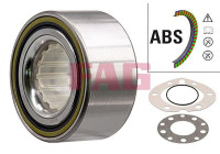 Wheel bearing 713 6214 40 FAG