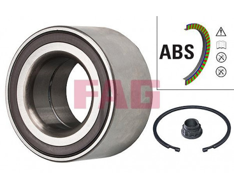 Wheel bearing 713618910 FAG, Image 2