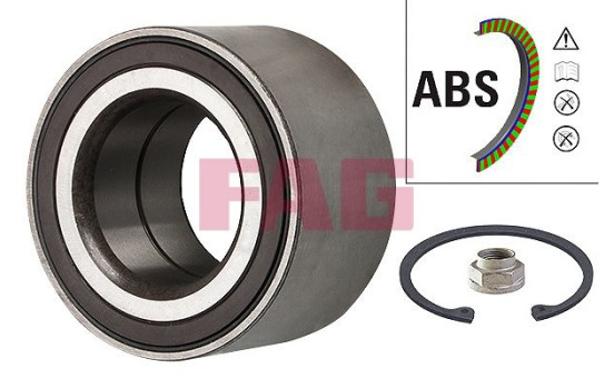 Wheel bearing 713627040 FAG, Image 2