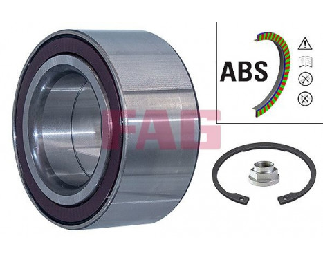 Wheel Bearing Kit 713 6178 60 FAG, Image 2