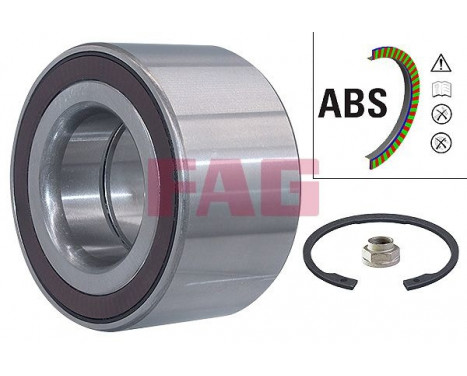 Wheel Bearing Kit 713 6179 30 FAG, Image 2