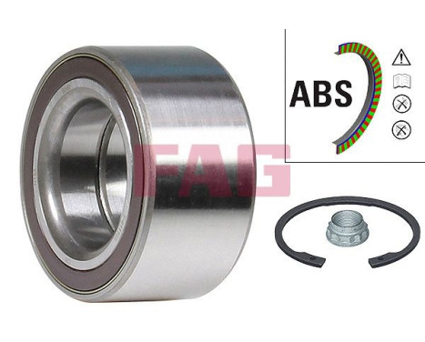 Wheel Bearing Kit 713 6495 50 FAG, Image 2