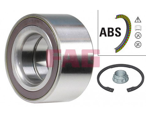 Wheel Bearing Kit 713 6495 80 FAG, Image 2
