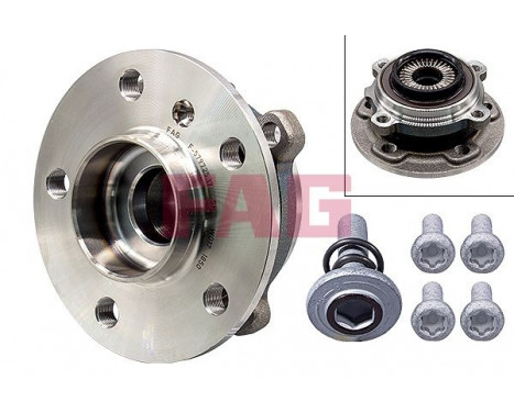 Wheel Bearing Kit 713 6496 10 FAG, Image 2