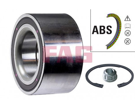 Wheel Bearing Kit 713 6682 80 FAG, Image 2