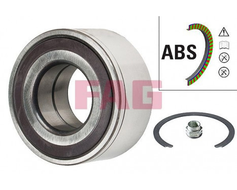 Wheel Bearing Kit 713 6907 50 FAG, Image 2