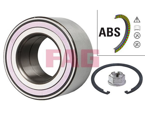 Wheel Bearing Kit 713615790 FAG, Image 2