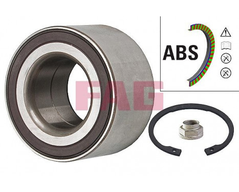 Wheel Bearing Kit 713617840 FAG, Image 2