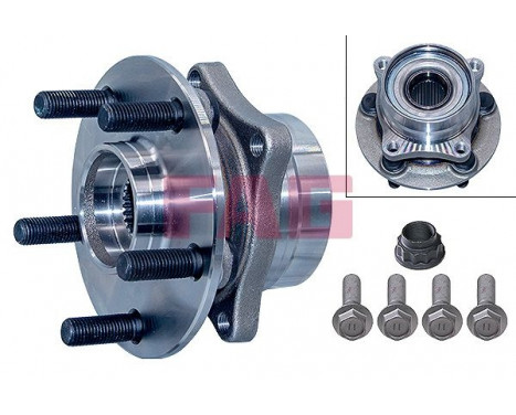 Wheel Bearing Kit 713618950 FAG, Image 2