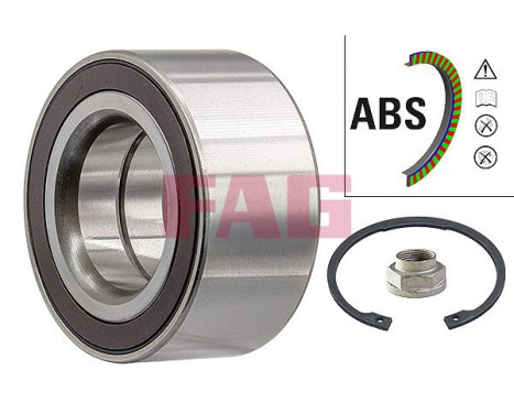 Wheel Bearing Kit 713623490 FAG, Image 2