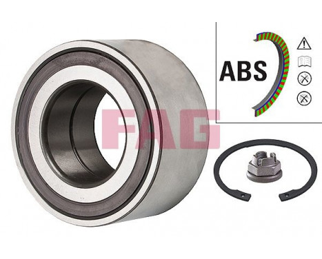 Wheel Bearing Kit 713631110 FAG, Image 2