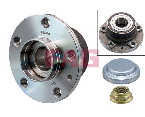 Wheel Bearing Kit 713640010 FAG, Image 2