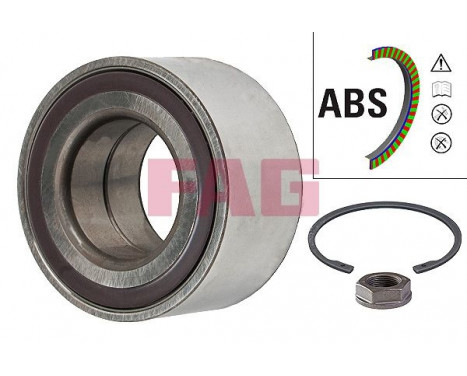 Wheel Bearing Kit 713640540 FAG, Image 2