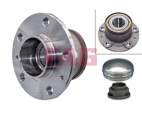 Wheel Bearing Kit 713640560 FAG, Image 2