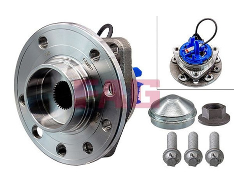 Wheel Bearing Kit 713644810 FAG, Image 2