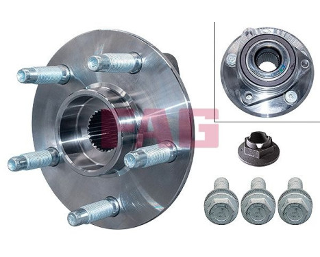 Wheel Bearing Kit 713644930 FAG, Image 2