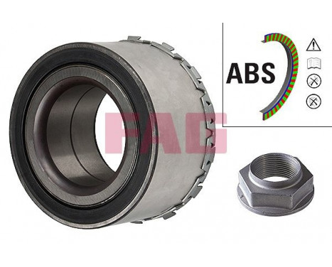 Wheel Bearing Kit 713667980 FAG, Image 3