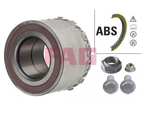 Wheel Bearing Kit 713668030 FAG, Image 2