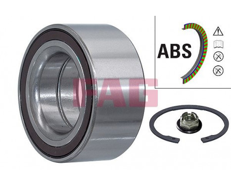 Wheel Bearing Kit 713678440 FAG, Image 2