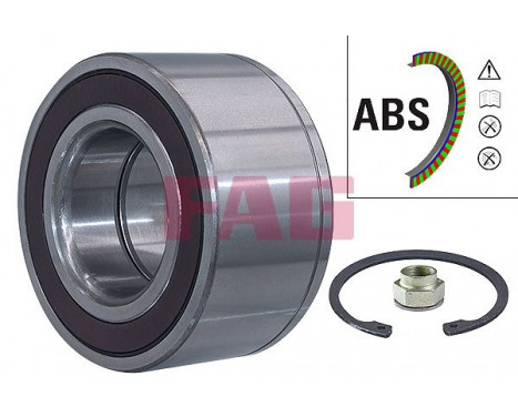 Wheel Bearing Kit 713690800 FAG, Image 2