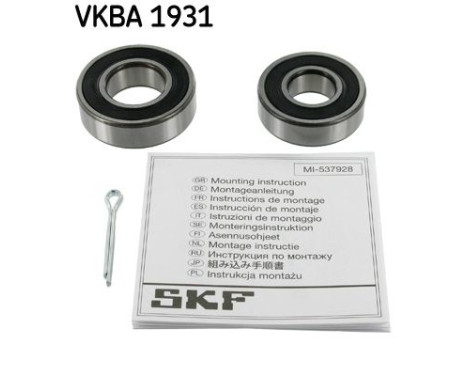 Wheel Bearing Kit VKBA 1931 SKF, Image 2