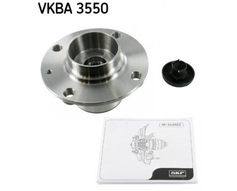 Wheel Bearing Kit VKBA 3550 SKF, Image 2
