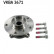 Wheel Bearing Kit VKBA 3671 SKF, Thumbnail 2