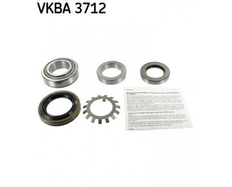 Wheel Bearing Kit VKBA 3712 SKF, Image 2